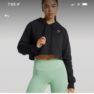 Gymshark Crop Hoodie